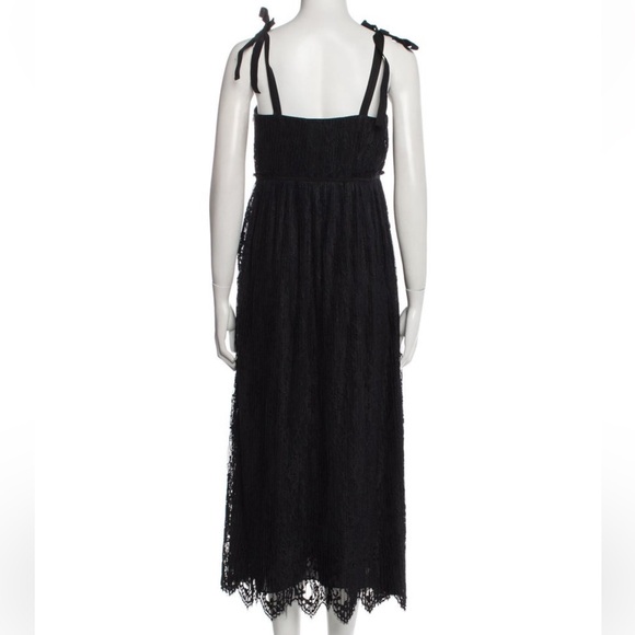 Jonathan Simkhai Bonnie Lace Tie Strap Cocktail Midi Dress - Picture 9 of 10